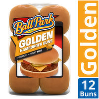 Ball Park Ball Park Golden Hamburger Buns, 12 count, 23 oz, 23 Ounce