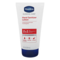 Vaseline Hand Sanitizer Lotion, 2 in 1, 5.1 Ounce