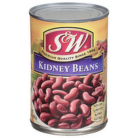 S&W Kidney Beans, 15.5 Ounce