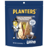 Planters Pistachios, Salt & Pepper, 12.75 Ounce