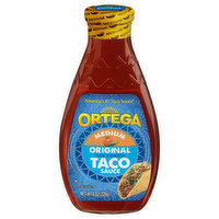 Ortega Taco Sauce, Original, Thick & Smooth, Medium, 8 Ounce