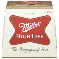 Miller High Life Beer, 12 Each