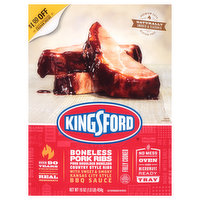 Kingsford Pork Ribs, Boneless, 16 Ounce