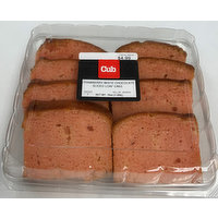 Cub Strawberry White Chocolate Sliced Loaf Cake, 1 Each