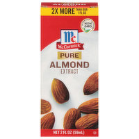 McCormick Almond Extract, Pure, 2 Fluid ounce