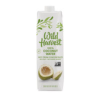 Wild Harvest 100% Coconut Water, 33.8 Fluid ounce