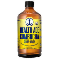 Health-Ade Kombucha, Ginger Lemon, 16 Fluid ounce