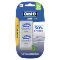 Oral-B Deep Clean Glide Pro-Health Deep Clean Dental Floss, Value 2 Pack (40m Each), 87.4 Yard