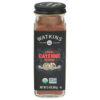 Watkins Cayenne Pepper, Organic, 2.4 Ounce