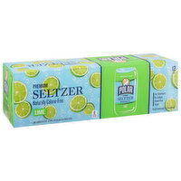 Polar Seltzer, Lime, Premium, 12 Each