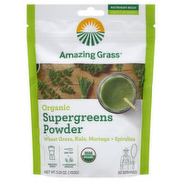 Amazing Grass Supergreens Powder, Organic, 5.29 Ounce