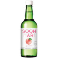 Soonhari Korean Soju Peach, 375 Millilitre