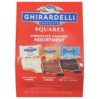 Ghirardelli Chocolate Caramel Squares, Assortment, 16.1 Ounce