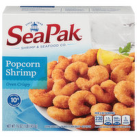 SeaPak Shrimp, Popcorn, Oven Crispy, 16 Ounce