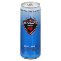 Monaco Cocktail, Blue Crush, 355 Millilitre