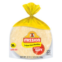 Mission Tortillas, Yellow Corn, Gluten Free, Super Soft, 30 Each