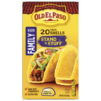 Old El Paso Stand 'n Stuff Taco Shells, Family Size, 20 Each