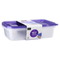 Ziploc Containers & Lids, Square, Medium, 1.25 Quart, Shop