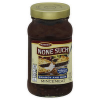 None Such Mincemeat, Brandy and Rum, with Raisins & Apples, 27 Ounce