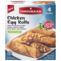 InnovAsian Egg Rolls, Chicken, Appetizer, 4 Each