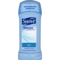 Suave Deodorant, Anti-Perspirant, Fresh, Invisible Solid, 2.6 Ounce