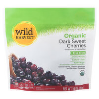 Wild Harvest Organic Dark Sweet Cherries, 10 Ounce