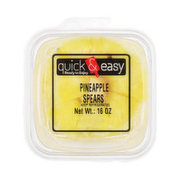 Quick and Easy Pineapple Spears, 16 Ounce