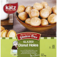 Katz Donut Holes, Gluten Free, Glazed, 6 Ounce