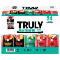 Truly Hard Seltzer, Flavor Rush, 24 Each
