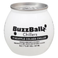 BuzzBallz Chillers, Pineapple Colada, 187 Millilitre