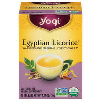 Yogi Egyptian Licorice Tea Bags, 16 Each