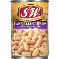 S&W Cannellini Beans, 15.5 Ounce
