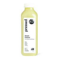 Pressed Simple Cleanse Cold Pressed Juice Beverage, 12 Fluid ounce