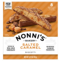 Nonni's Biscotti, Salted Caramel, 8 Each