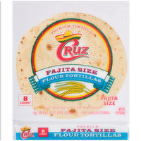 Cruz Fajita Style Tortillas, 12 Ounce