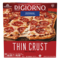 DiGiorno Pizza, Thin Crust, Original, Pepperoni, 22.1 Ounce