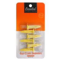 Essential Everyday Skewers, Corn, 6 Pack, 6 Each