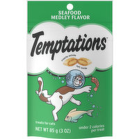 Temptations Treats for Cats, Seafood Medley Flavor, 85 Gram