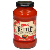 Ragu Sauce, No Sugar Added, Marinara, Kettle Cooked, 24 Ounce