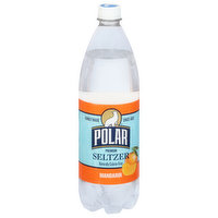 Polar Seltzer, Premium, Mandarin, 33.8 Fluid ounce