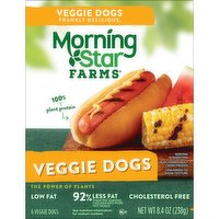 NaN Meatless Hot Dogs, Original, 8.4 Ounce