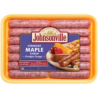 Johnsonville Breakfast Sausage, Vermont Maple Syrup, 12 Ounce