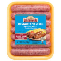 Johnsonville Restaurant Style Breakfast Sausage, Original Recipe, 7 Ounce