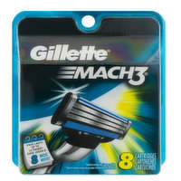 Gillette  Mach 3 Men's Razor Blade Refills , 8 Each