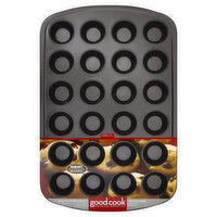 Good Cook Cupcake/Muffin Pan, Mini, 24 Cup, 1 Each