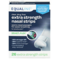 Equaline Nasal Strips, Extra Strength, 26 Each