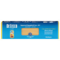 De Cecco Squared Spaghetti, No. 413, Slow Dried, 1 Pound