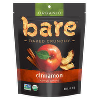 Bare Apple Chips, Organic, Cinnamon, 3 Ounce