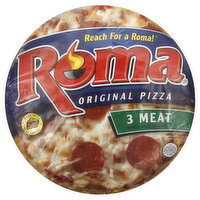 Roma Pizza, Original, 3 Meat, 11 Inch, 12.68 Ounce