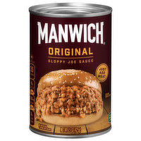 Manwich Original Sloppy Joe Sauce Canned Sauce, 15 Ounce